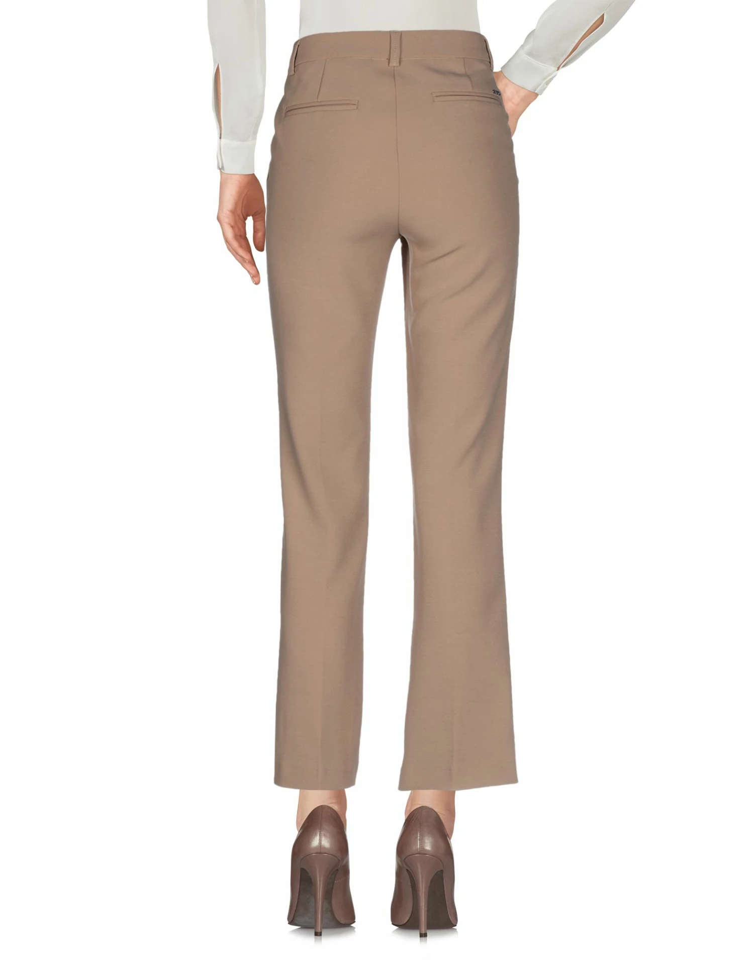 SEVENTY SERGIO TEGON Casual Pants For Women Sand - Image 3