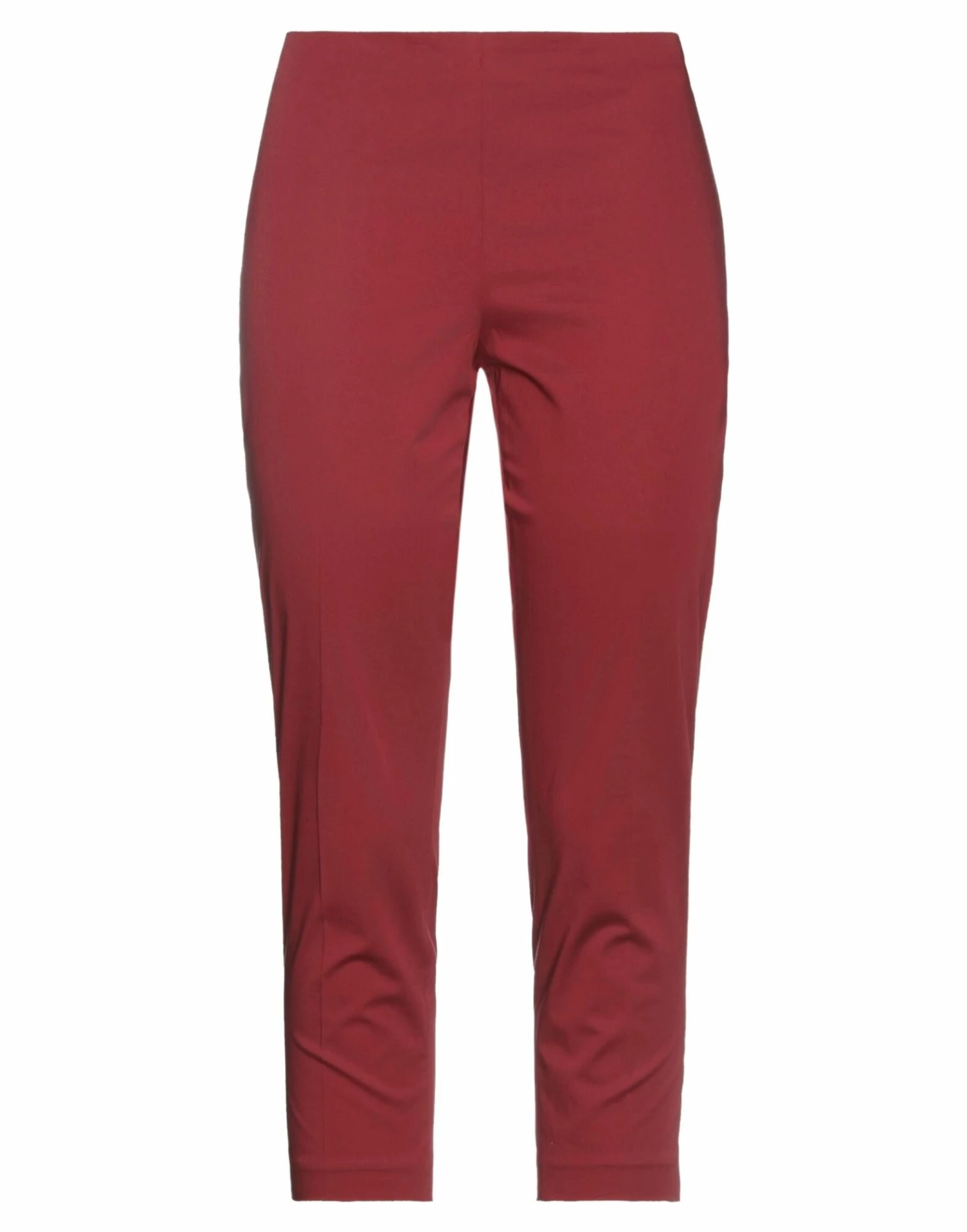 SEVENTY SERGIO TEGON Cropped Pants & Culottes For Women Maroon