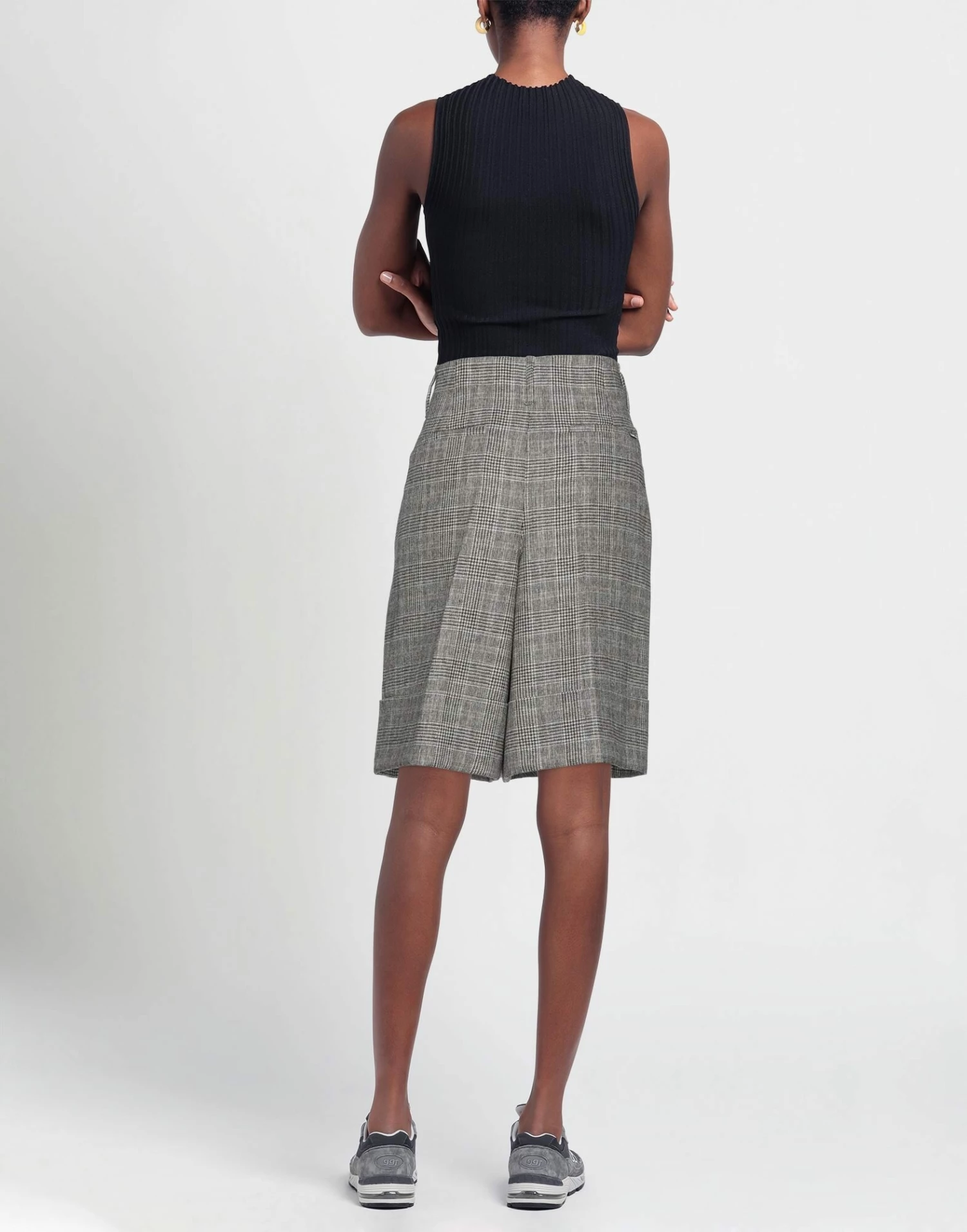 SEVENTY SERGIO TEGON Shorts & Bermuda For Women Dark Brown - Image 3