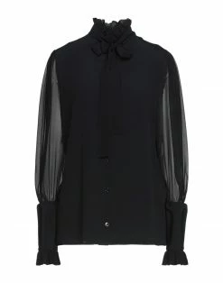 SEVENTY SERGIO TEGON Shirts & Blouses With Bow For Women Black