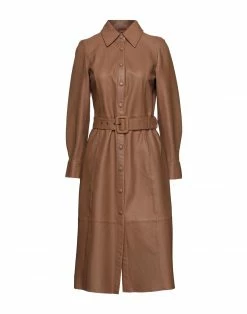 SEVENTY SERGIO TEGON Midi Dress For Women Camel
