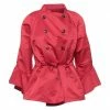SEVENTY SERGIO TEGON Double Breasted Pea Coat For Women Red