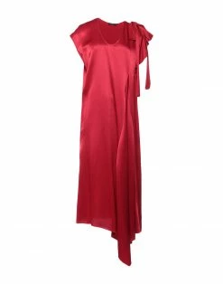 SEVENTY SERGIO TEGON Midi Dress For Women Brick Red