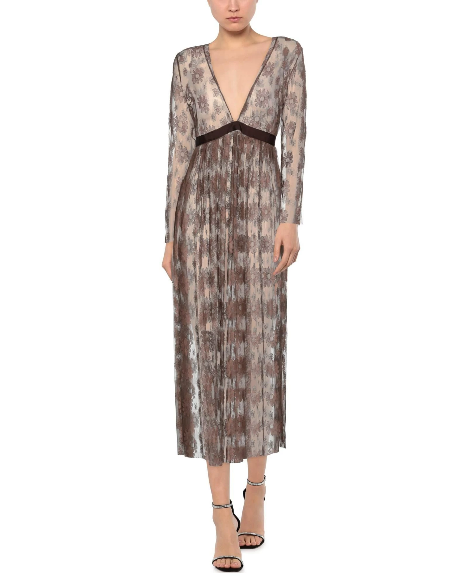 SEVENTY SERGIO TEGON Long Dress For Women Brown - Image 2