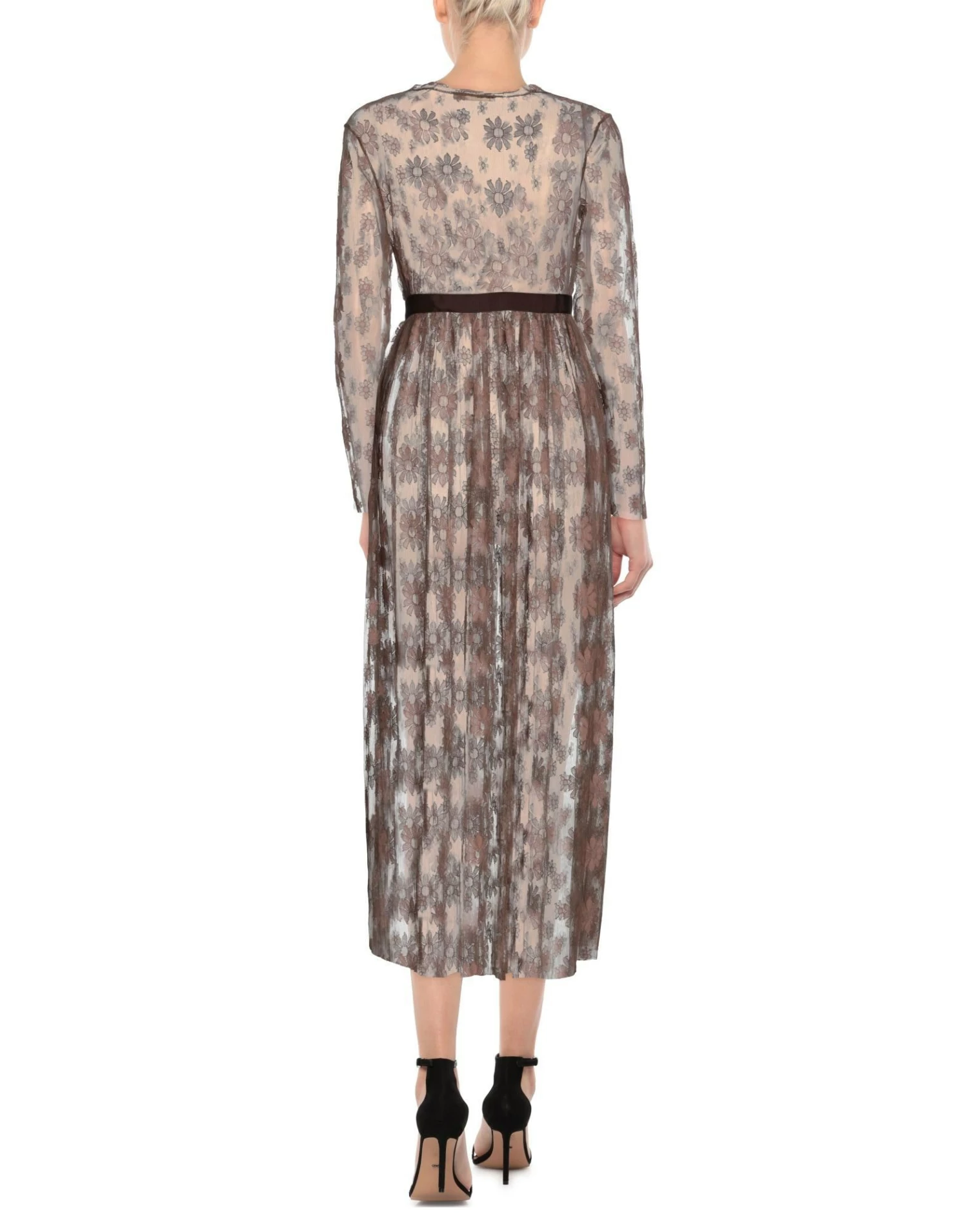 SEVENTY SERGIO TEGON Long Dress For Women Brown - Image 3