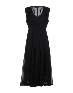 SEVENTY SERGIO TEGON Midi Dress For Women Black