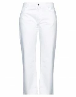 SEVENTY SERGIO TEGON Denim Pants For Women White