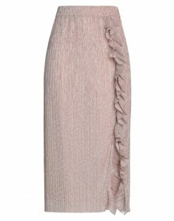 SEVENTY SERGIO TEGON Midi Skirt For Women Pastel Pink