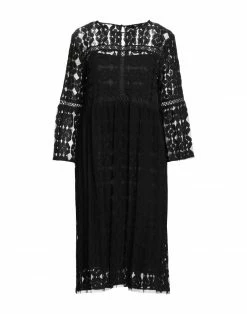 SEVENTY SERGIO TEGON Midi Dress For Women Black