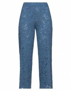 SEVENTY SERGIO TEGON Casual Pants For Women Slate Blue