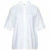 SEVENTY SERGIO TEGON Solid Color Shirts & Blouses For Women White