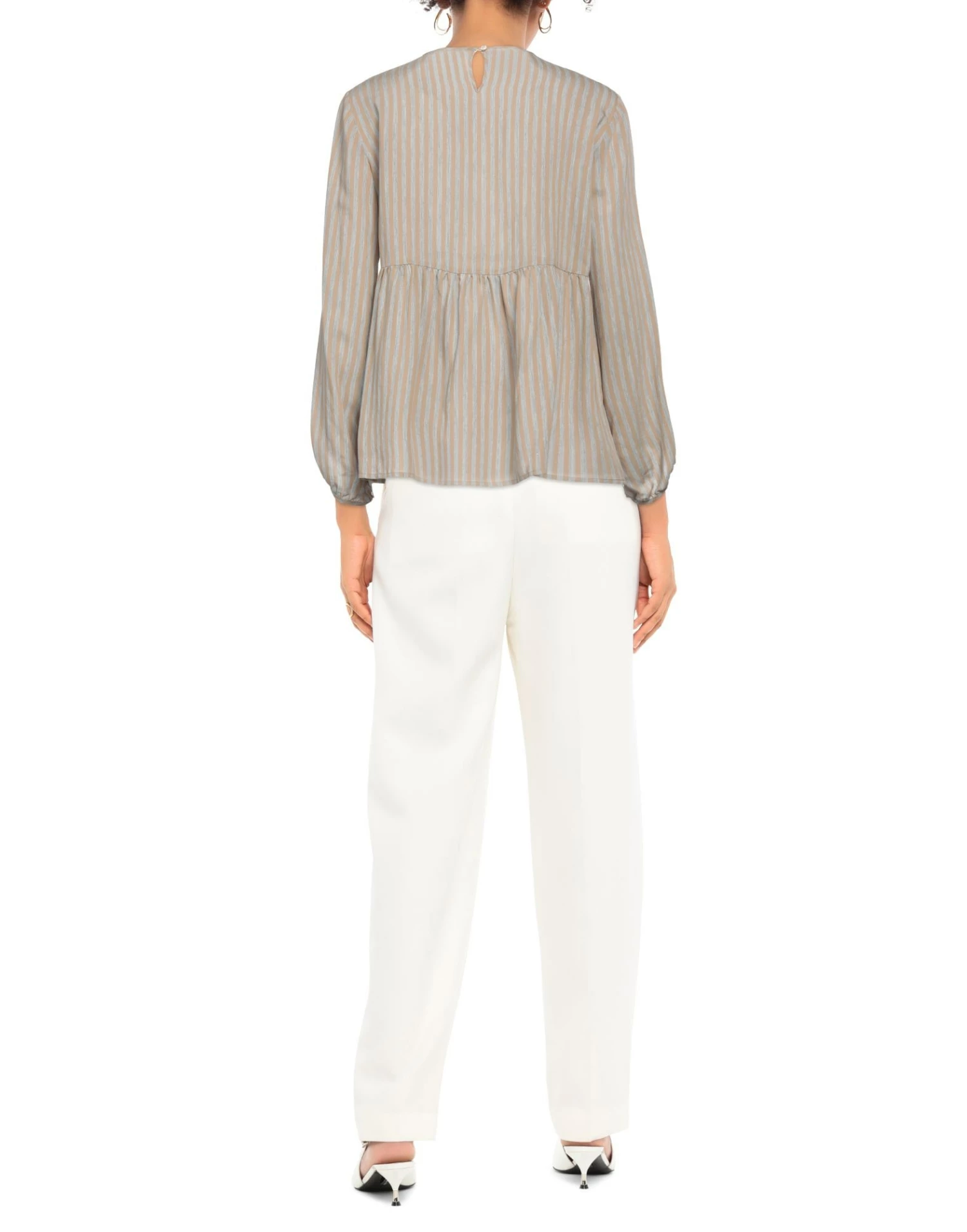 SEVENTY SERGIO TEGON Blouse For Women Light Brown - Image 3