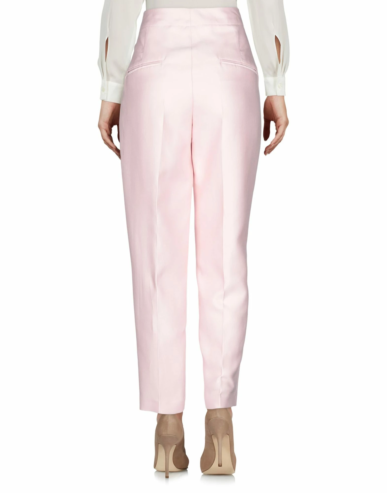 SEVENTY SERGIO TEGON Casual Pants For Women Pink - Image 3