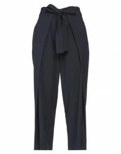 SEVENTY SERGIO TEGON Casual Pants For Women Dark Blue