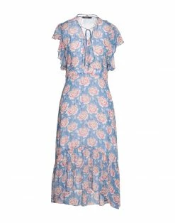 SEVENTY SERGIO TEGON Midi Dress For Women Pastel Blue