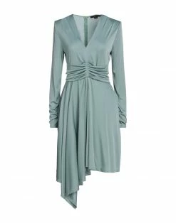 SEVENTY SERGIO TEGON Short Dress For Women Sage Green