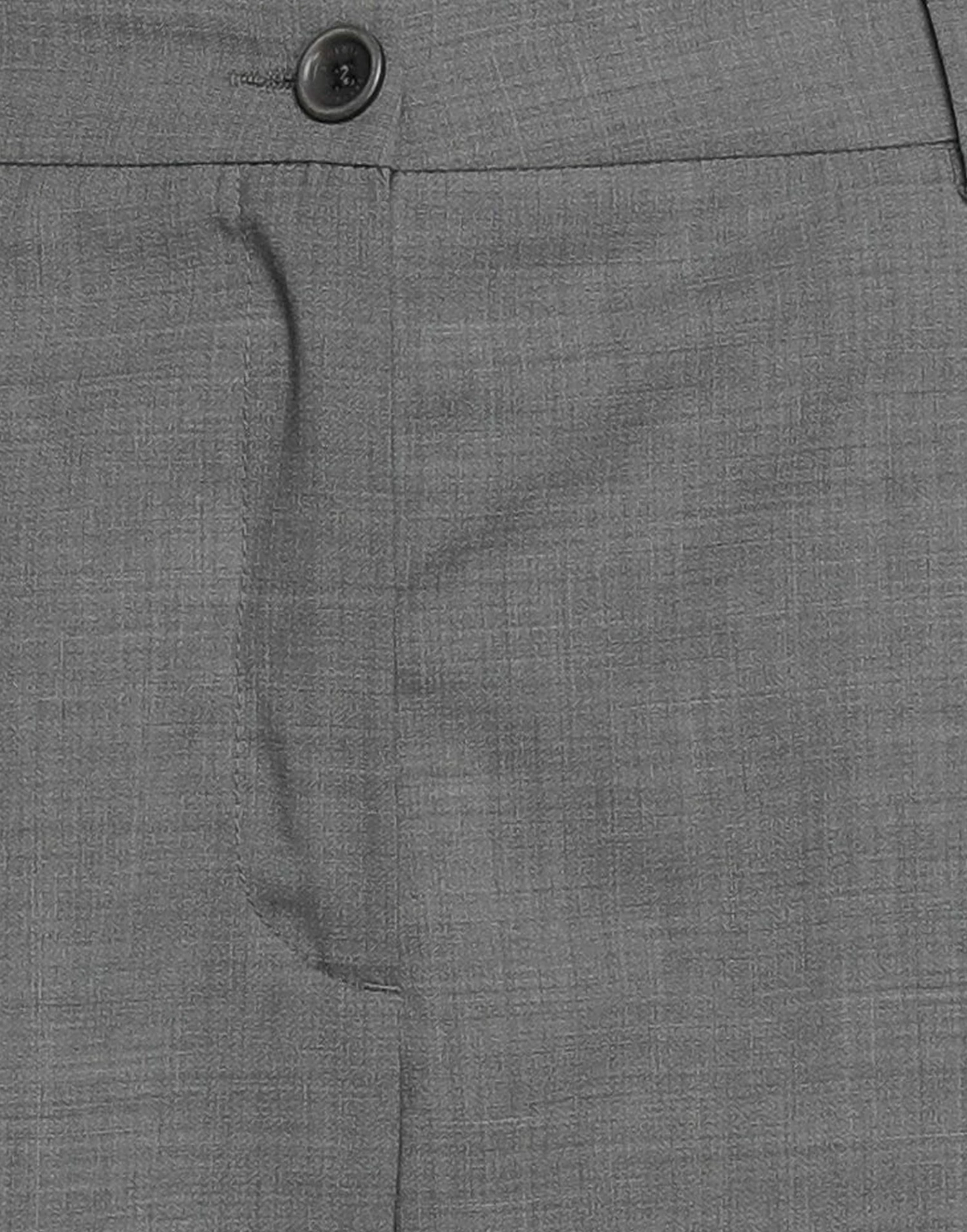 SEVENTY SERGIO TEGON Cropped Pants & Culottes For Women Grey - Image 4
