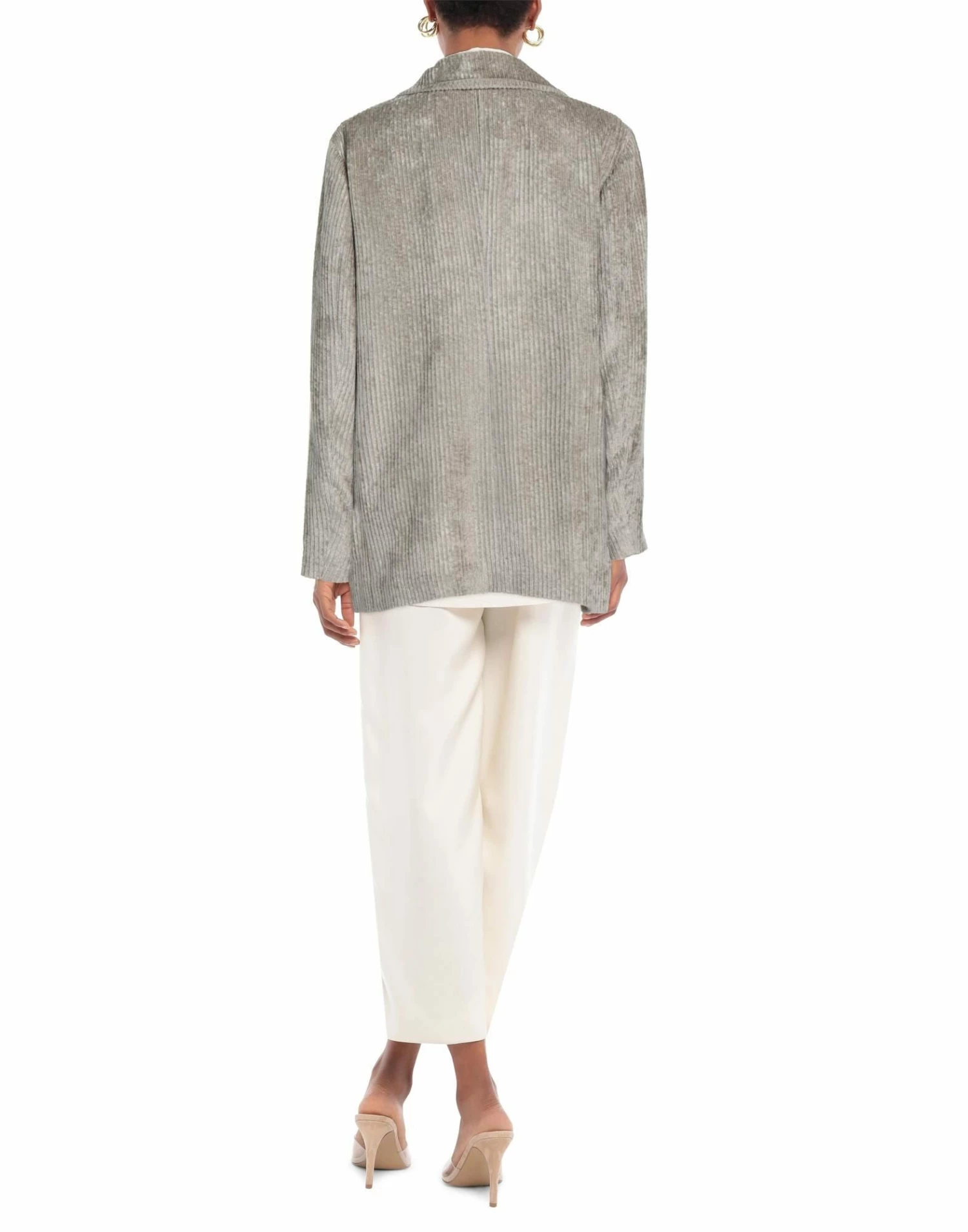 SEVENTY SERGIO TEGON Blazer For Women Dove Grey - Image 3