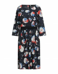 SEVENTY SERGIO TEGON Midi Dress For Women Dark Blue