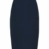 SEVENTY SERGIO TEGON Midi Skirt For Women Dark Blue