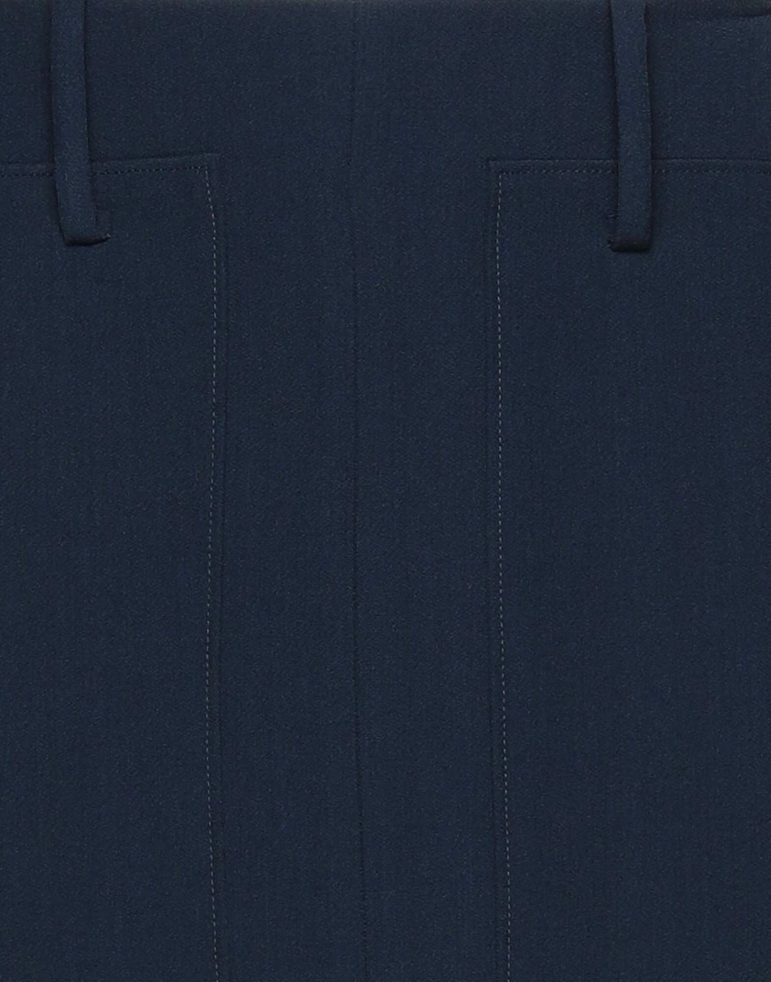 SEVENTY SERGIO TEGON Midi Skirt For Women Dark Blue - Image 4