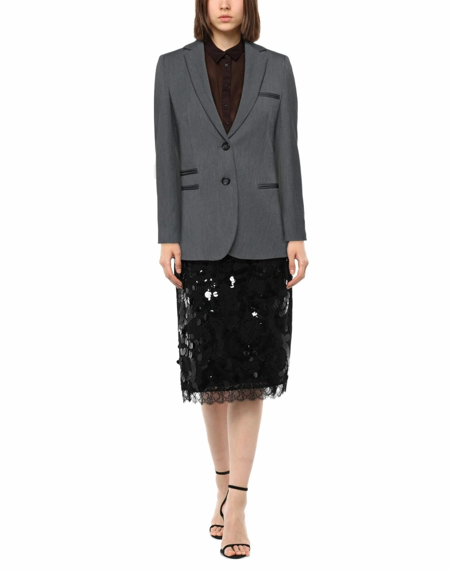 SEVENTY SERGIO TEGON Blazer For Women Lead - Image 2