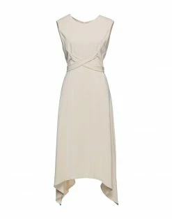 SEVENTY SERGIO TEGON Midi Dress For Women Beige