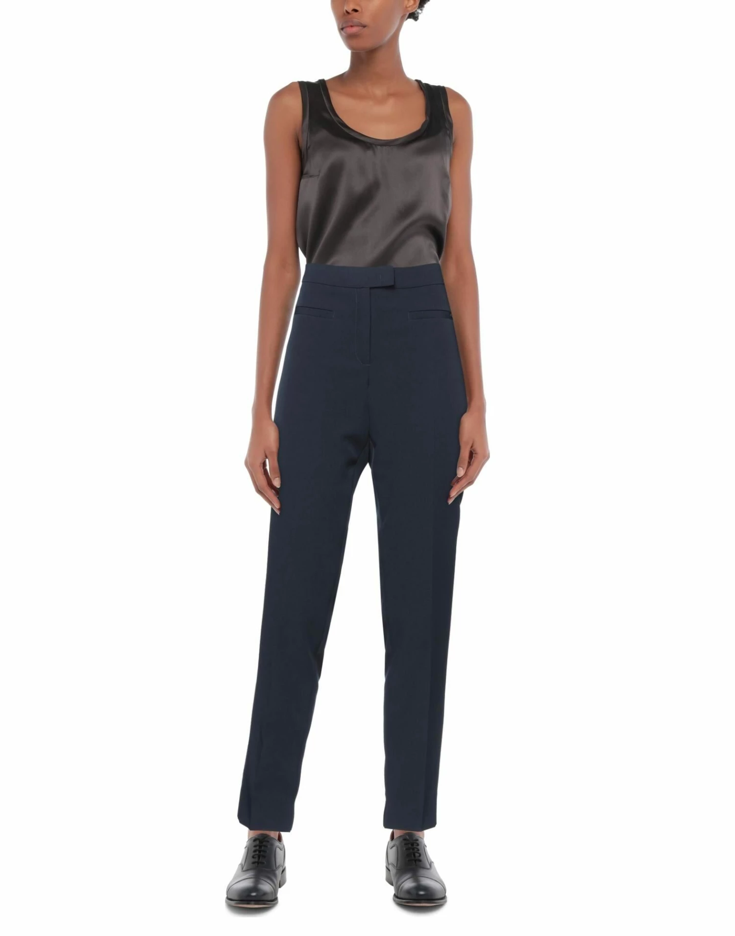 SEVENTY SERGIO TEGON Casual Pants For Women Dark Blue - Image 2