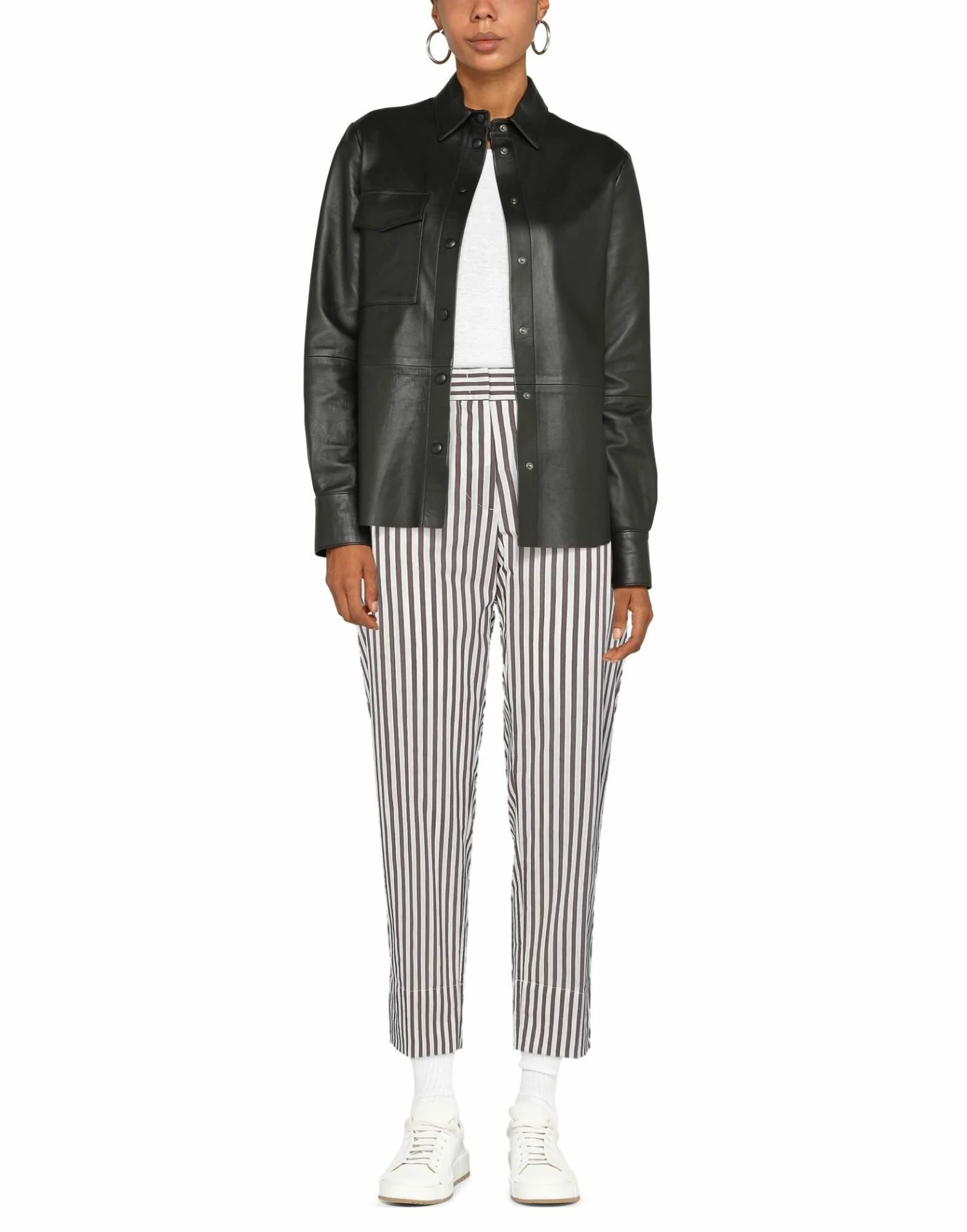 SEVENTY SERGIO TEGON Casual Pants For Women Brown - Image 2