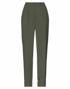 SEVENTY SERGIO TEGON Casual Pants For Women Military Green