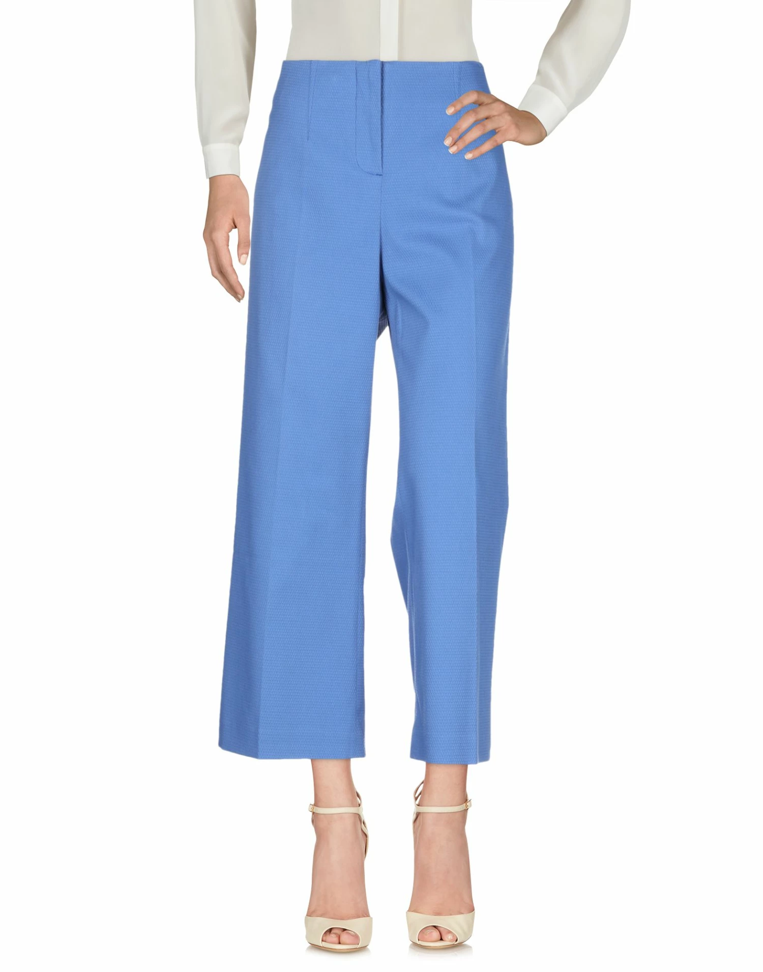SEVENTY SERGIO TEGON Casual Pants For Women Pastel Blue - Image 2