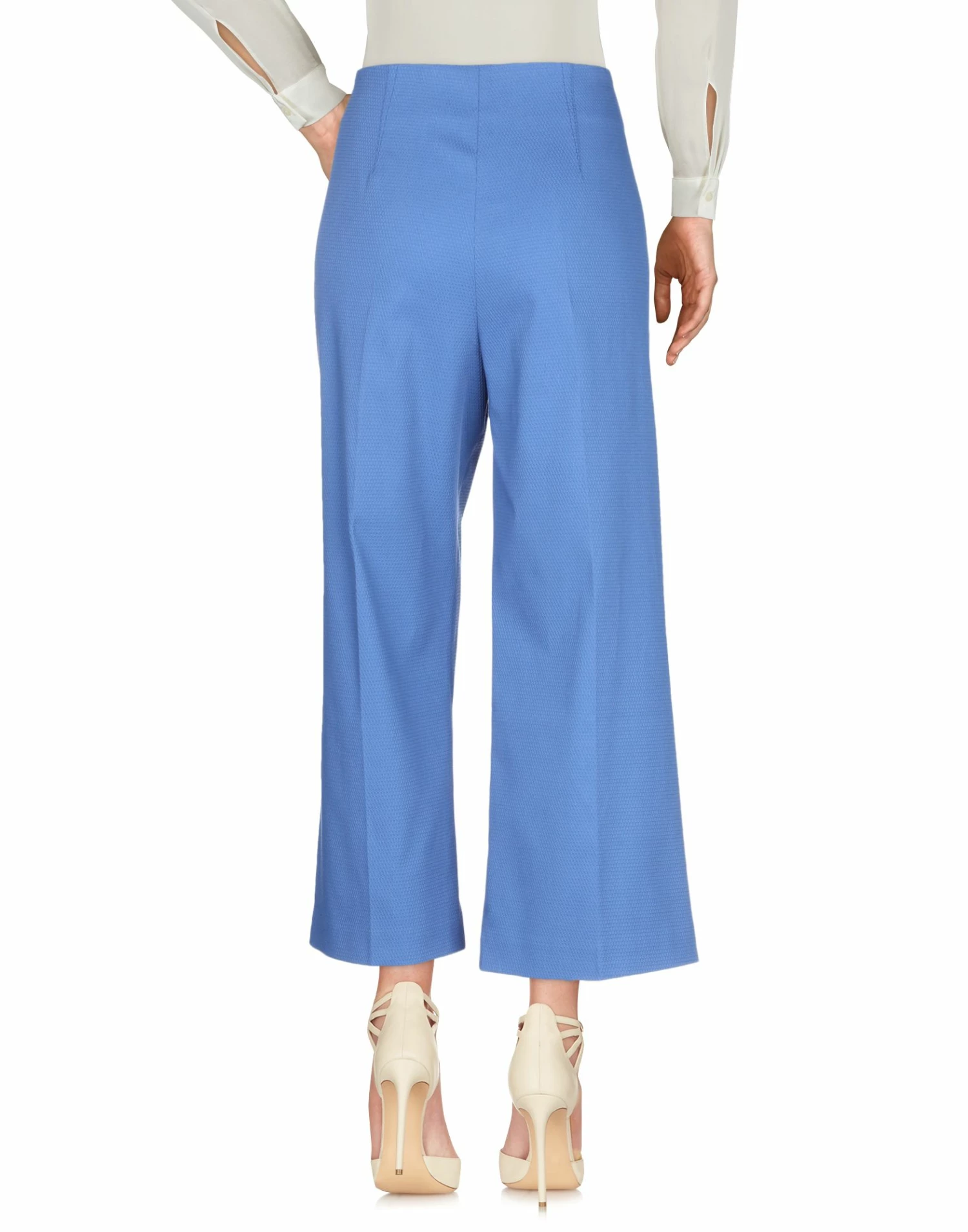 SEVENTY SERGIO TEGON Casual Pants For Women Pastel Blue - Image 3