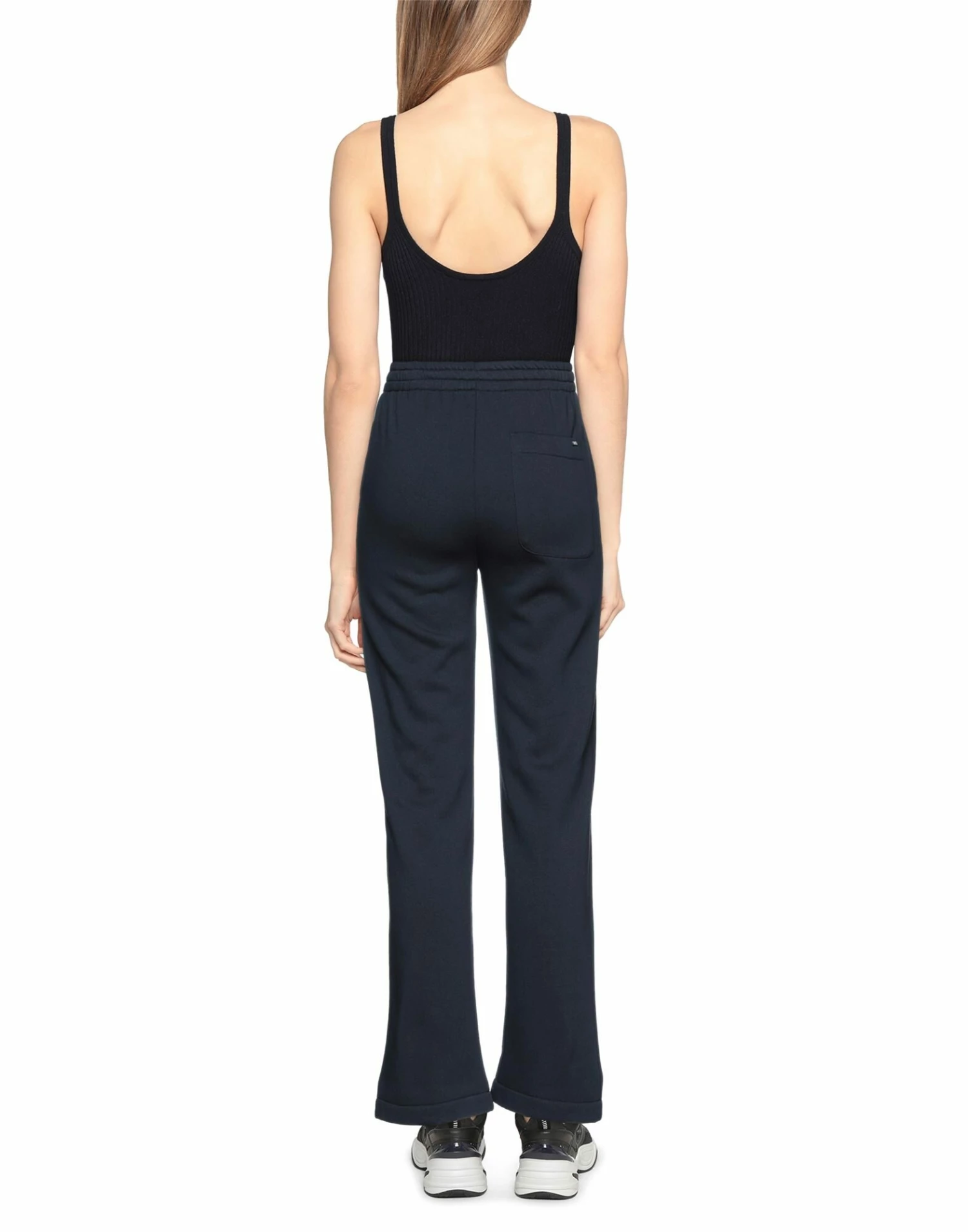 SEVENTY SERGIO TEGON Casual Pants For Women Dark Blue - Image 3