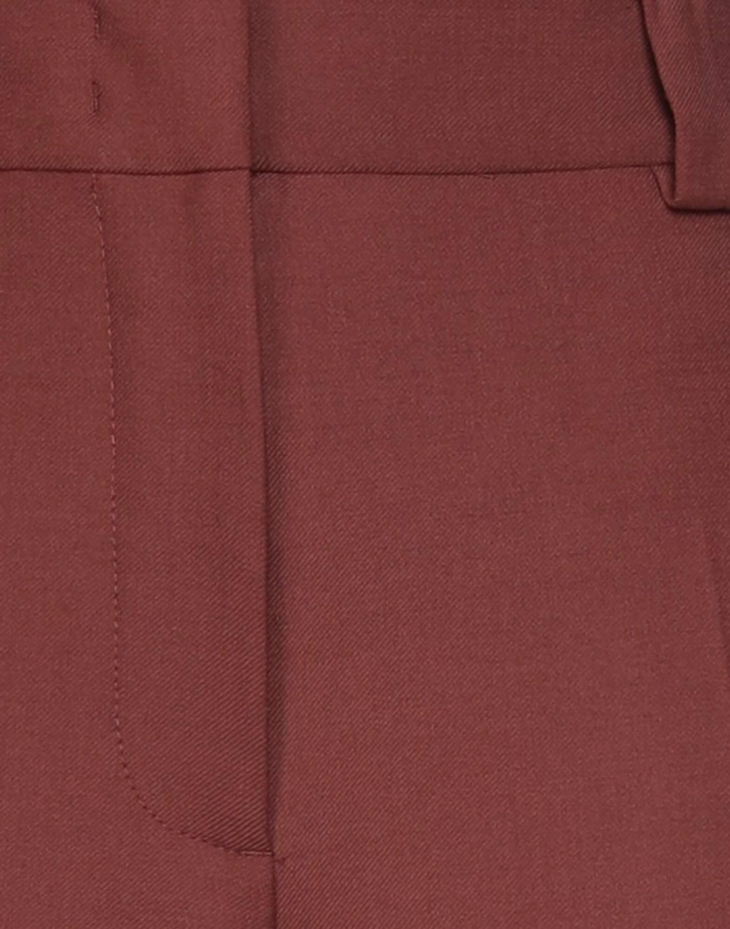 SEVENTY SERGIO TEGON Casual Pants For Women Rust - Image 4