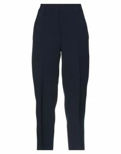 SEVENTY SERGIO TEGON Casual Pants For Women Dark Blue