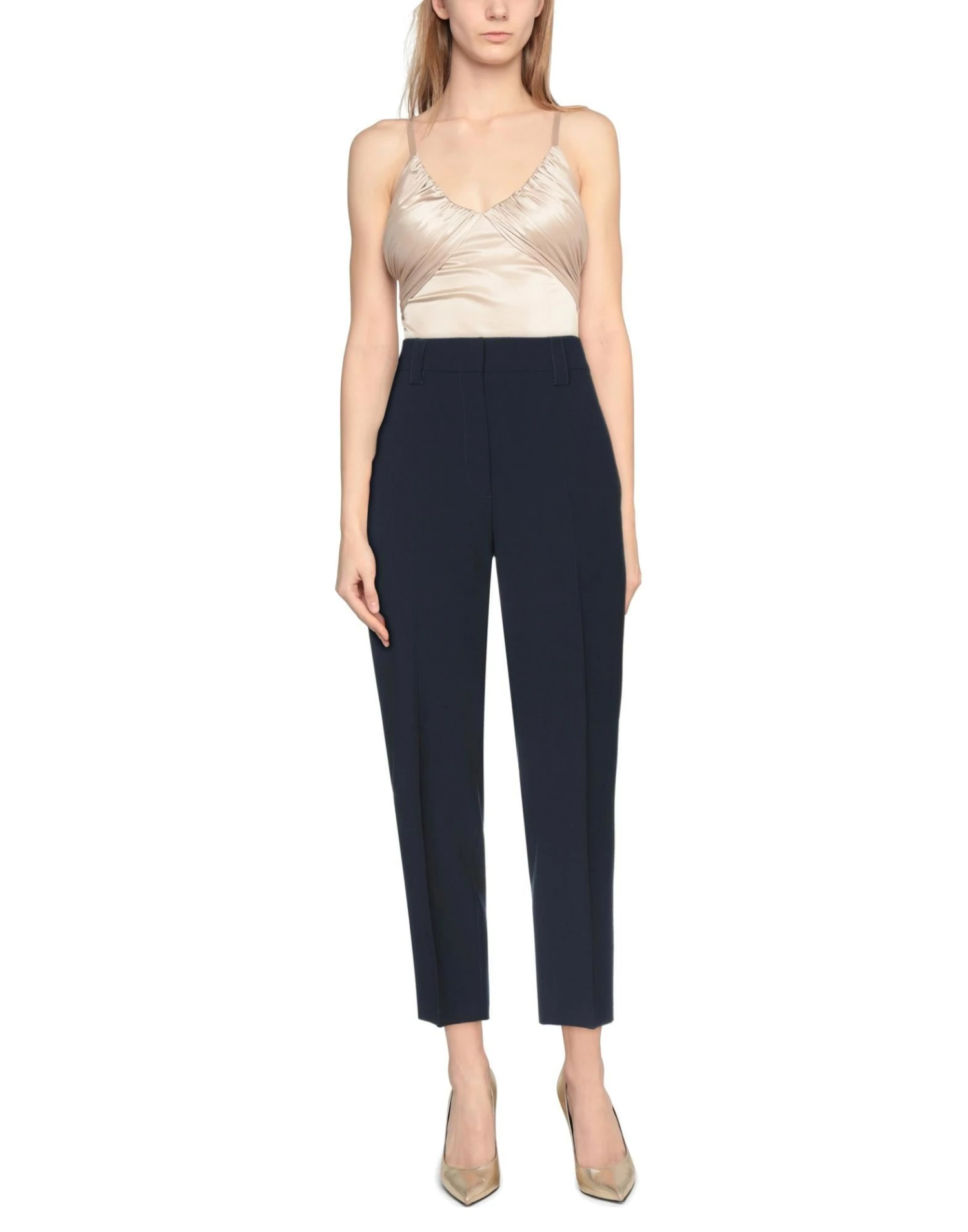 SEVENTY SERGIO TEGON Casual Pants For Women Dark Blue - Image 2