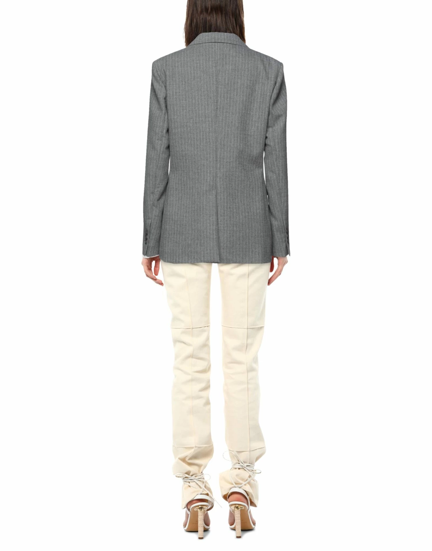 SEVENTY SERGIO TEGON Blazer For Women Grey - Image 3