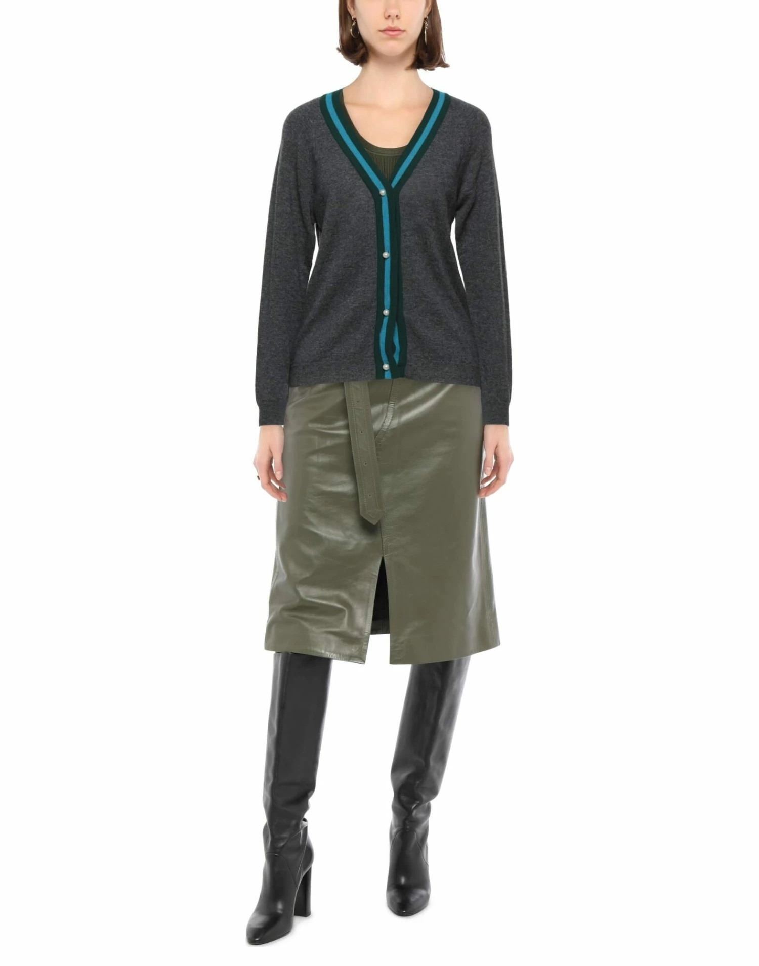 SEVENTY SERGIO TEGON Cardigan For Women Lead - Image 2