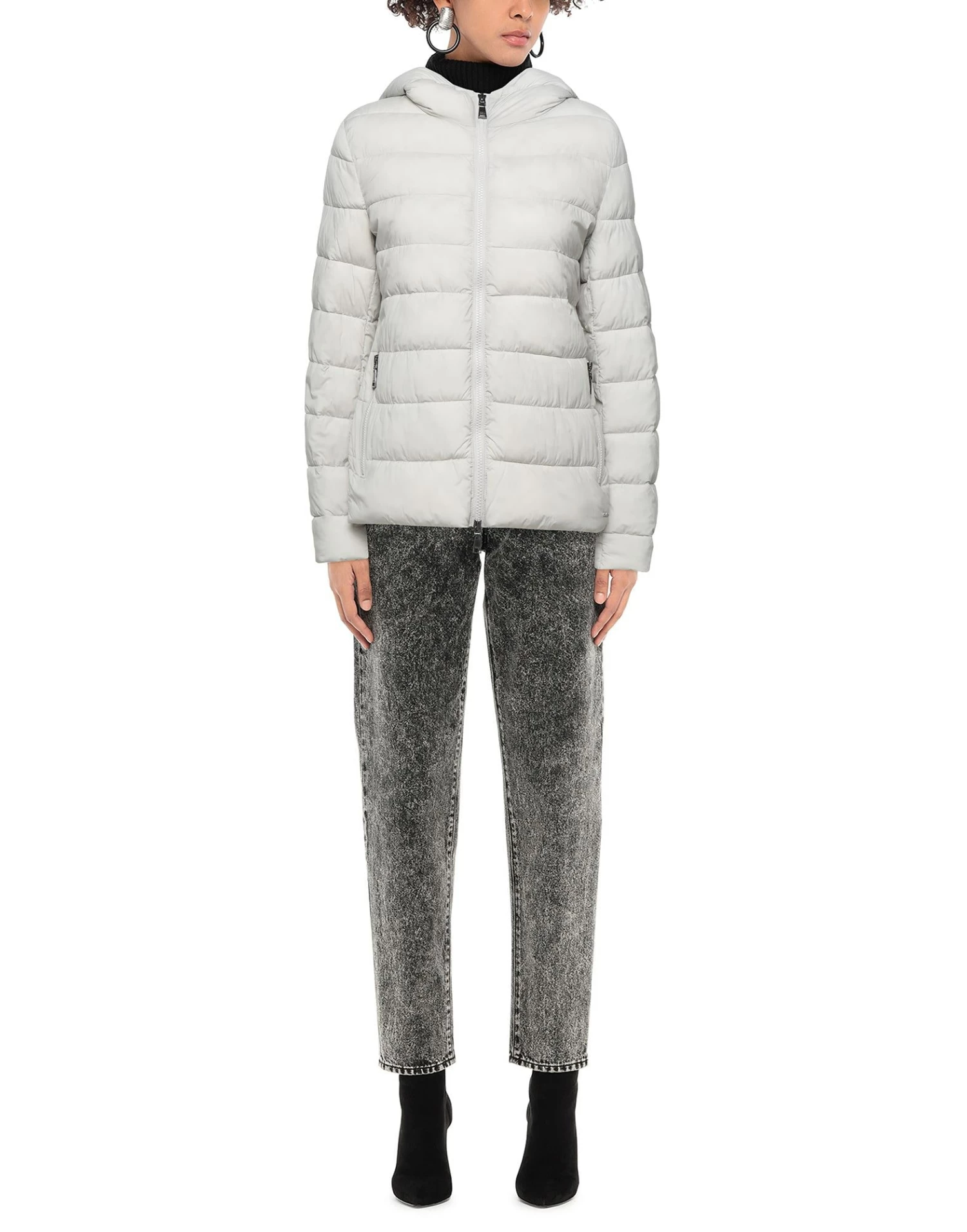 SEVENTY SERGIO TEGON Shell Jacket For Women Light Grey - Image 2