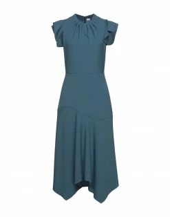 SEVENTY SERGIO TEGON Midi Dress For Women Slate Blue