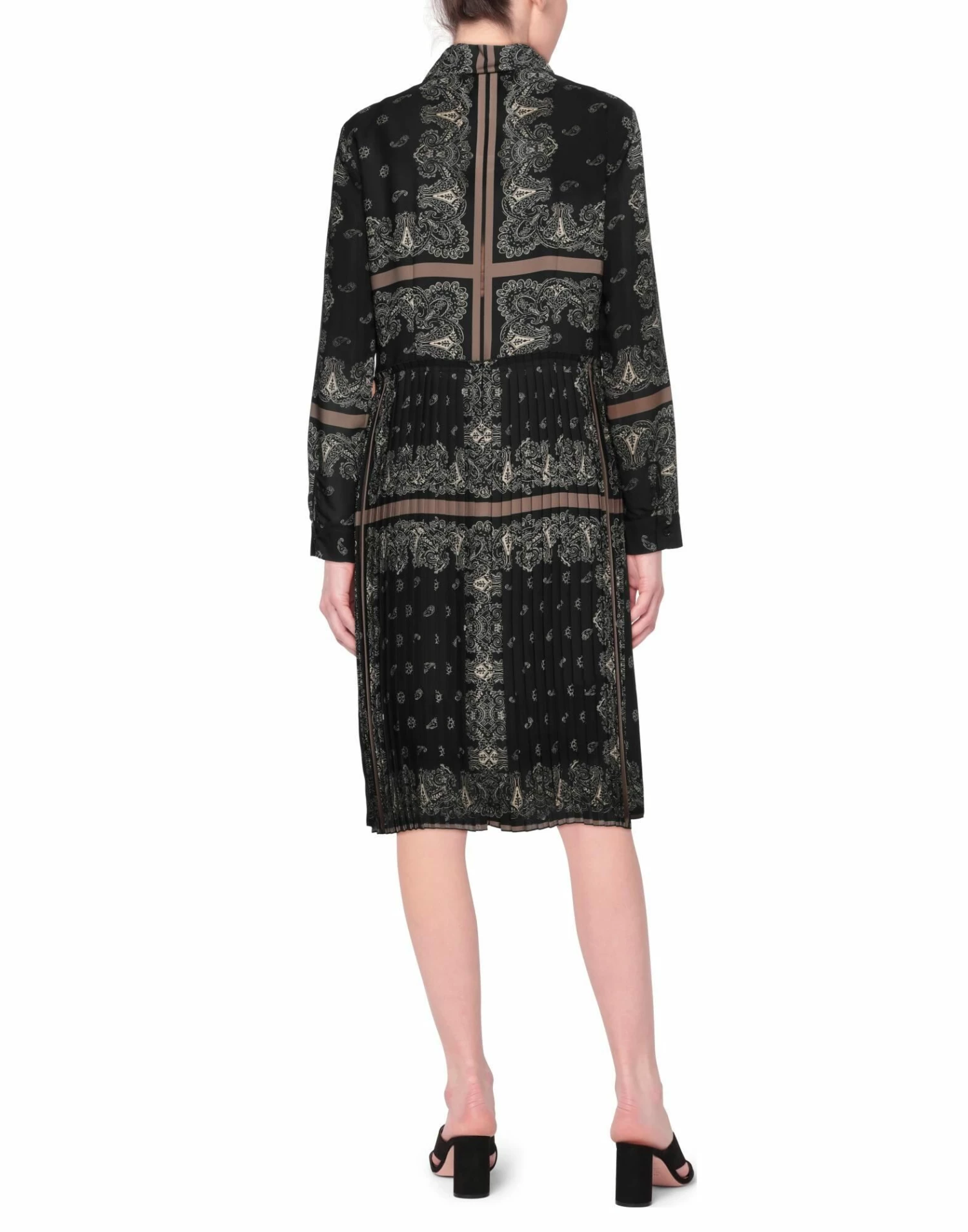 SEVENTY SERGIO TEGON Midi Dress For Women Black - Image 3