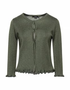 SEVENTY SERGIO TEGON Cardigan For Women Military Green