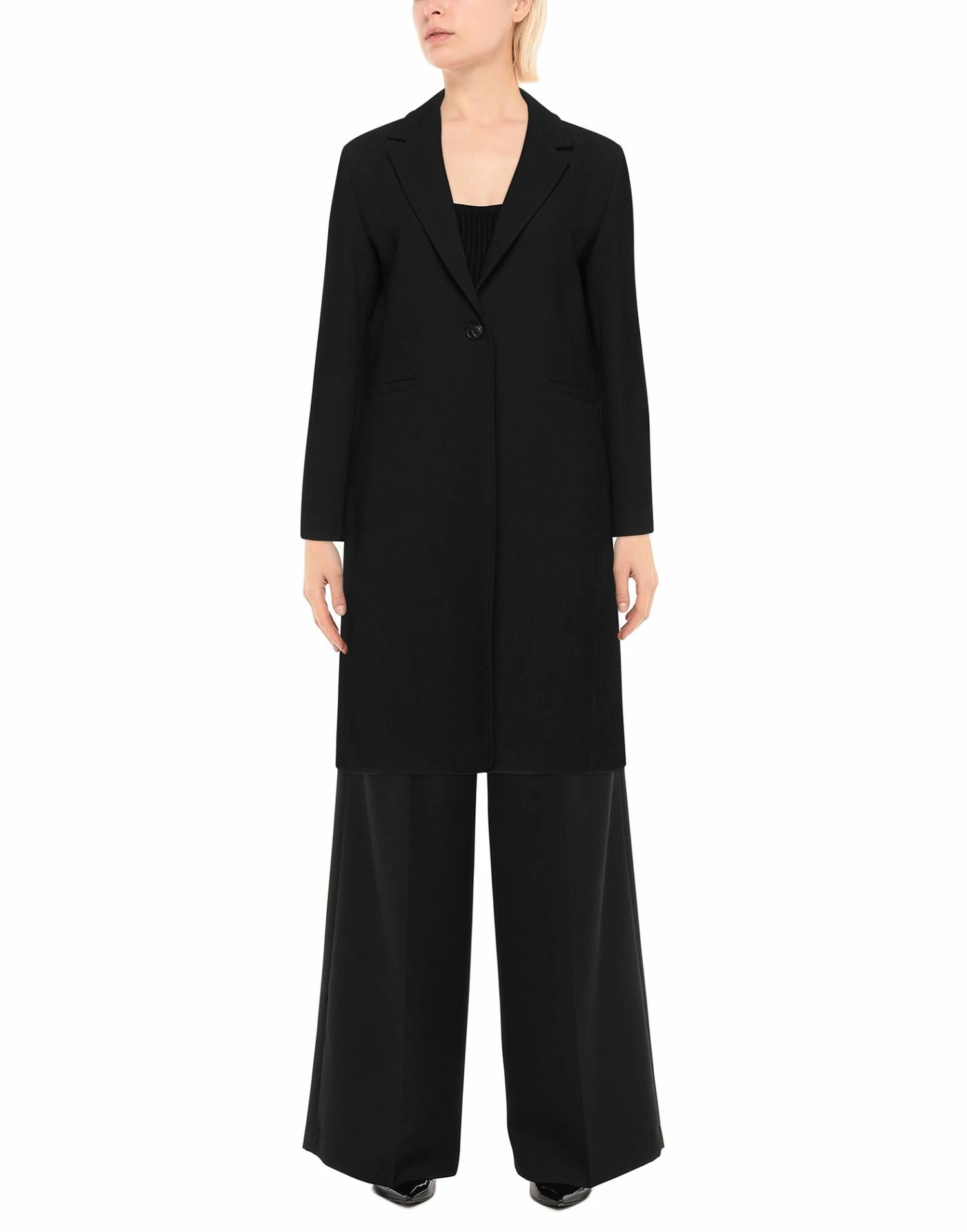 SEVENTY SERGIO TEGON Coat For Women Black - Image 2