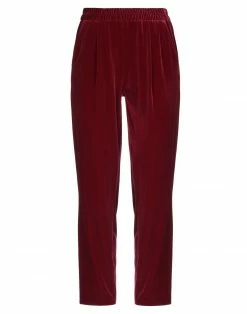 SEVENTY SERGIO TEGON Casual Pants For Women Maroon