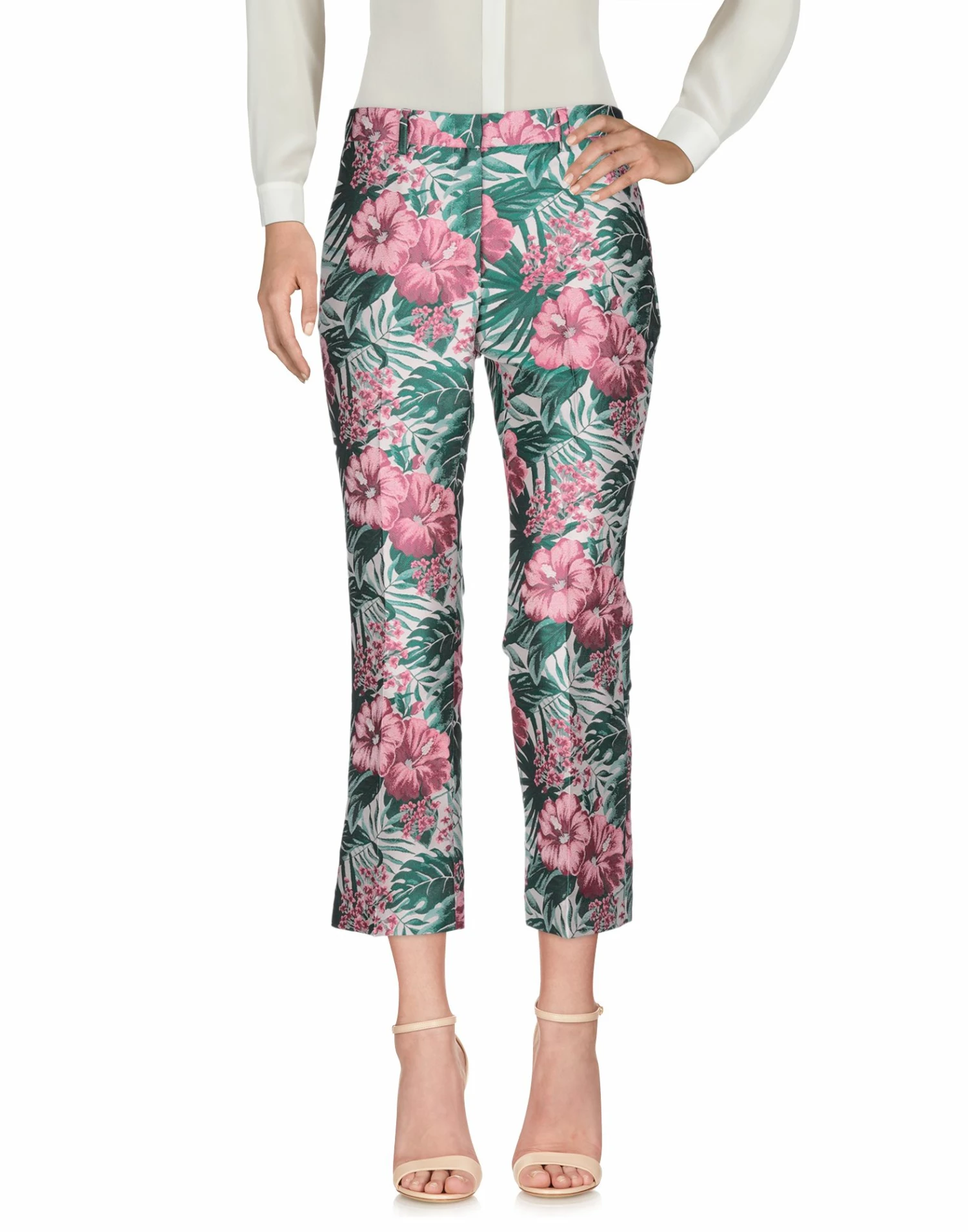 SEVENTY SERGIO TEGON Casual Pants For Women Deep Jade - Image 2