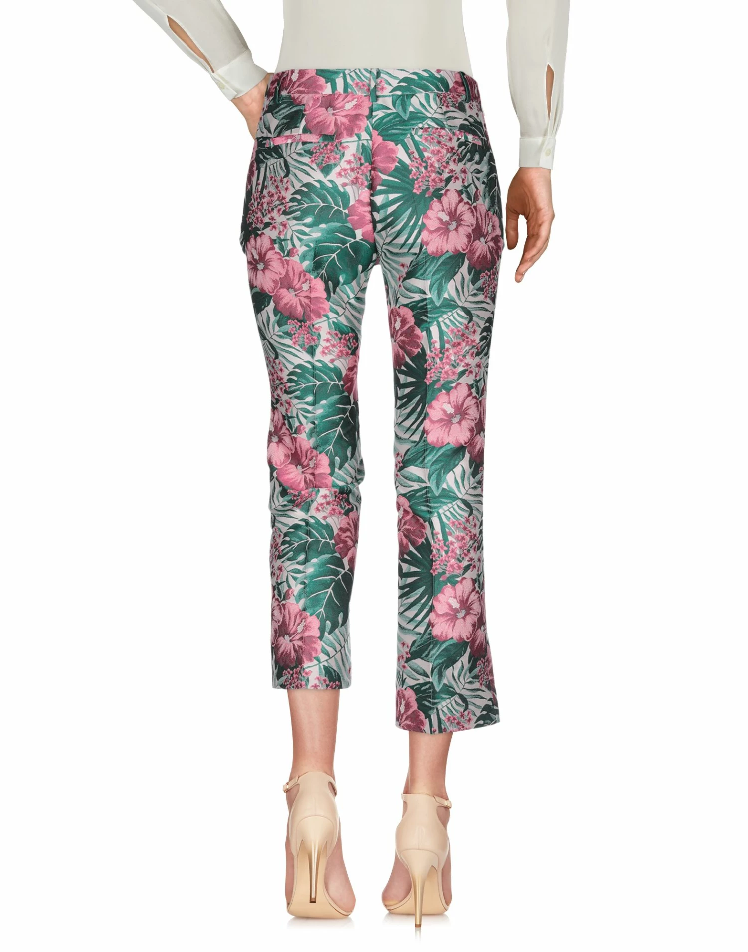 SEVENTY SERGIO TEGON Casual Pants For Women Deep Jade - Image 3