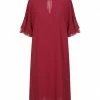 SEVENTY SERGIO TEGON Midi Dress For Women Red