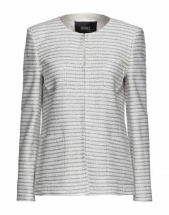 SEVENTY SERGIO TEGON Blazer For Women Light Grey